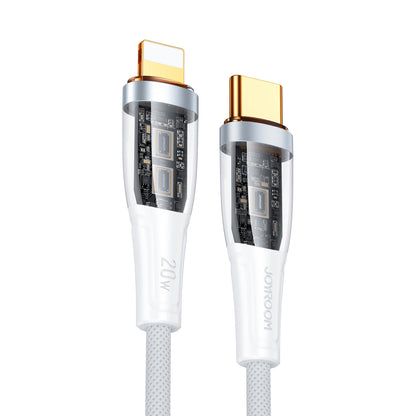 USB-C til Lightning data- og ladekabel Joyroom S-CL020A3, 20W, 1,2m, hvit