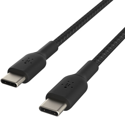 USB-C data- og ladekabel - USB-C Belkin BoostCharge Pro, 60W, 2m, svart CAB004bt2MBK
