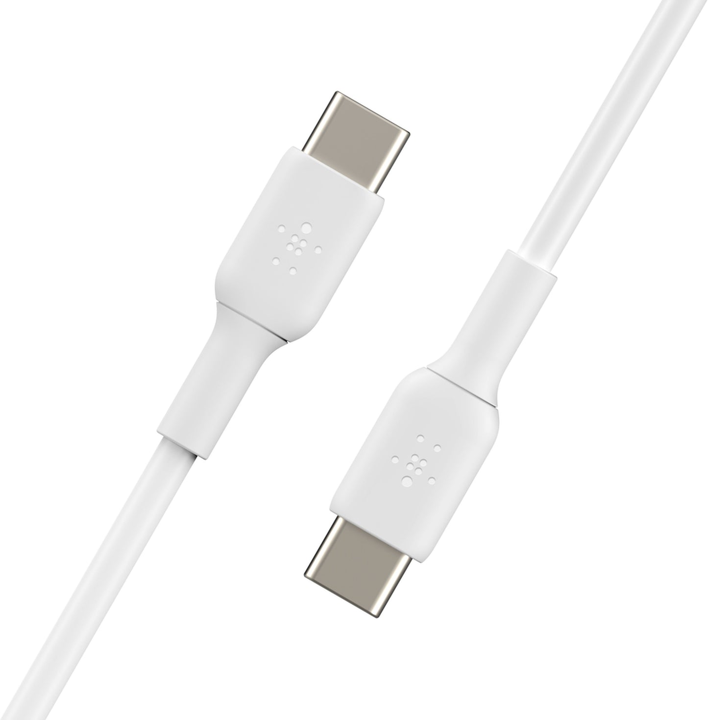USB-C Data- og ladekabel - USB-C Belkin BoostCharge, 60W, 1m, hvit CAB003bt1MWH