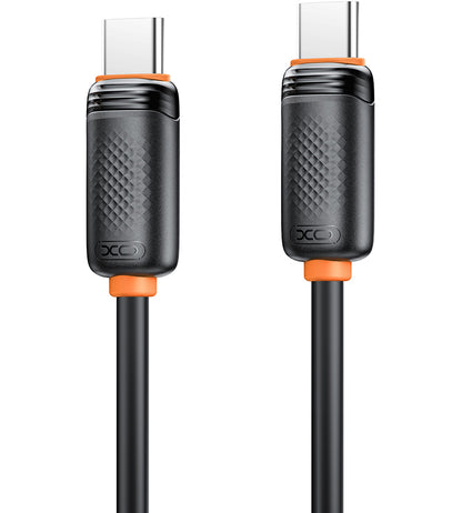 USB-C Data- og ladekabel - USB-C XO Design NB-Q302B, 60W, 1m, Svart
