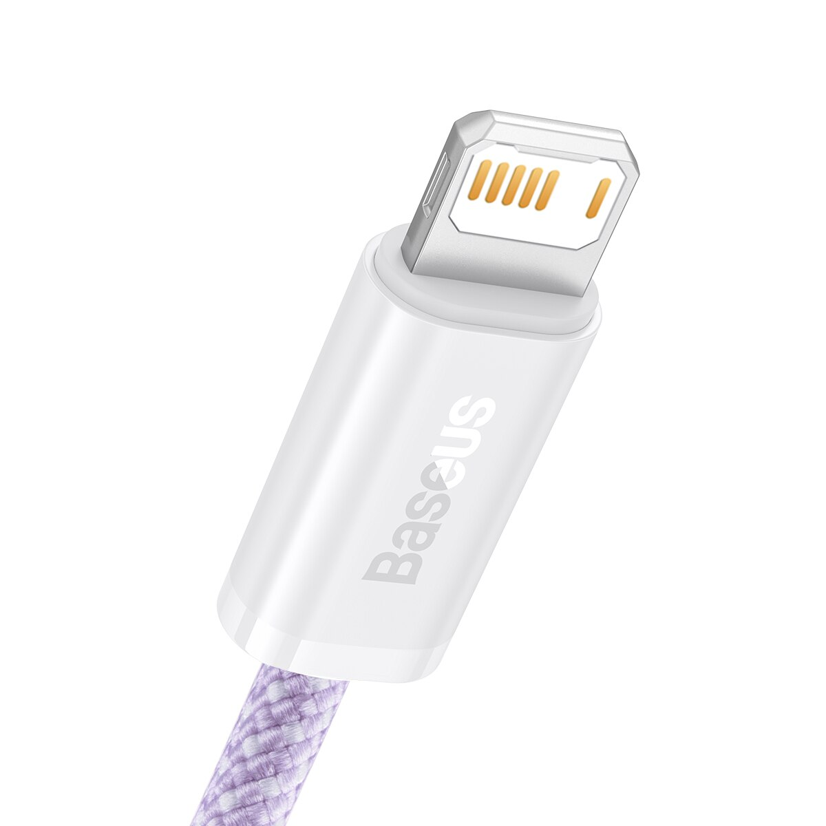USB-A til Lightning data- og ladekabel Baseus Dynamic Series, 18W, 2m, lilla CALD000505