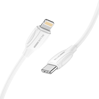 USB-C - Lightning data- og ladekabel BLUE Power B2BX19, 18 W, 2 m, hvit