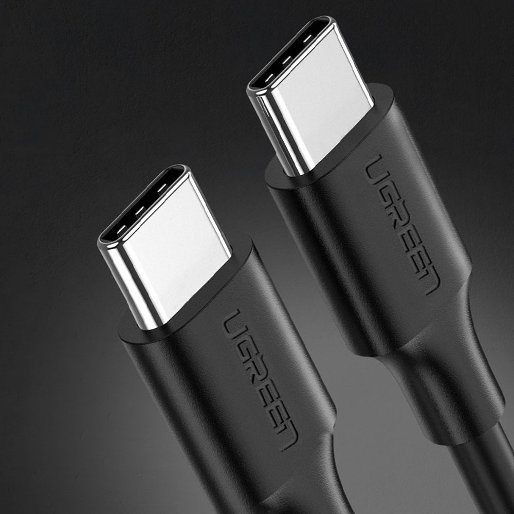 USB-C til USB-C data- og ladekabel UGREEN US286, 60W, 1m, Svart