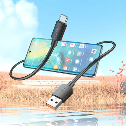Data- og ladekabel USB-A - USB-C HOCO X96, 100 W, 1 m, svart 