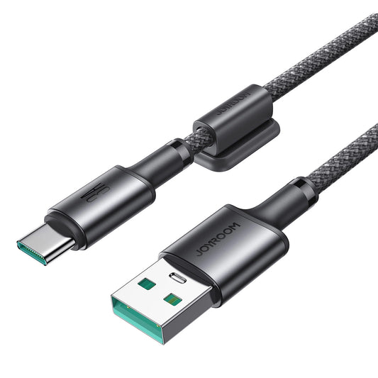 USB-A - USB-C data- og ladekabel Joyroom S-A50, 60W, 1.2m, Grå
