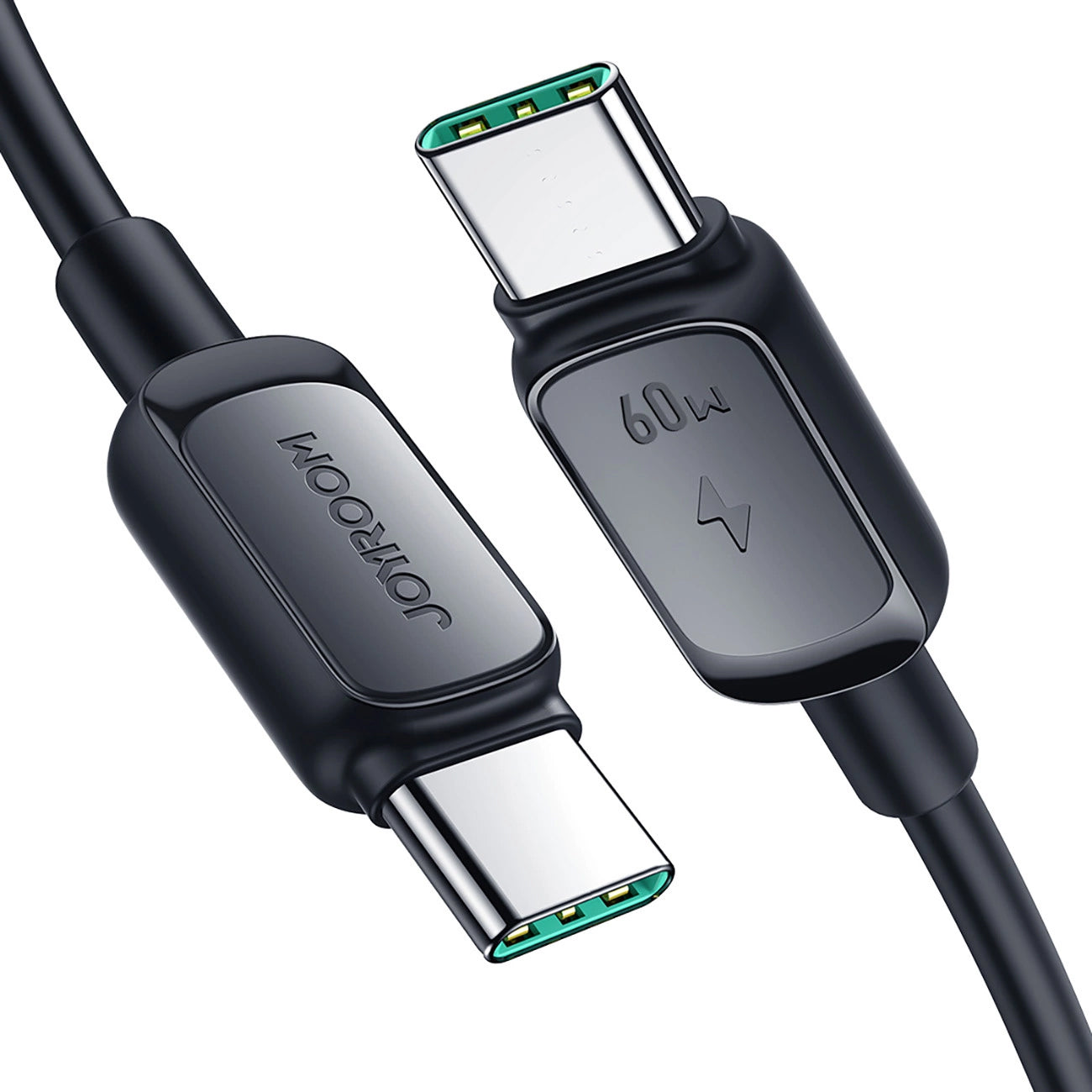 USB-C til USB-C data- og ladekabel Joyroom A14, 60W, 1.2m, Svart