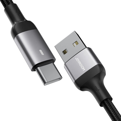 USB-A - USB-C Joyroom A10 data- og ladekabel, 18W, 1.2m, Svart
