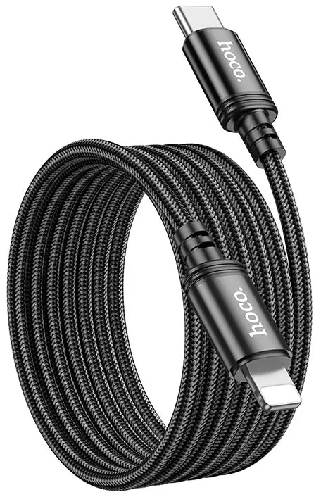 USB-C - Lightning Data- og Ladekabel HOCO X89, 27W, 2m, Svart