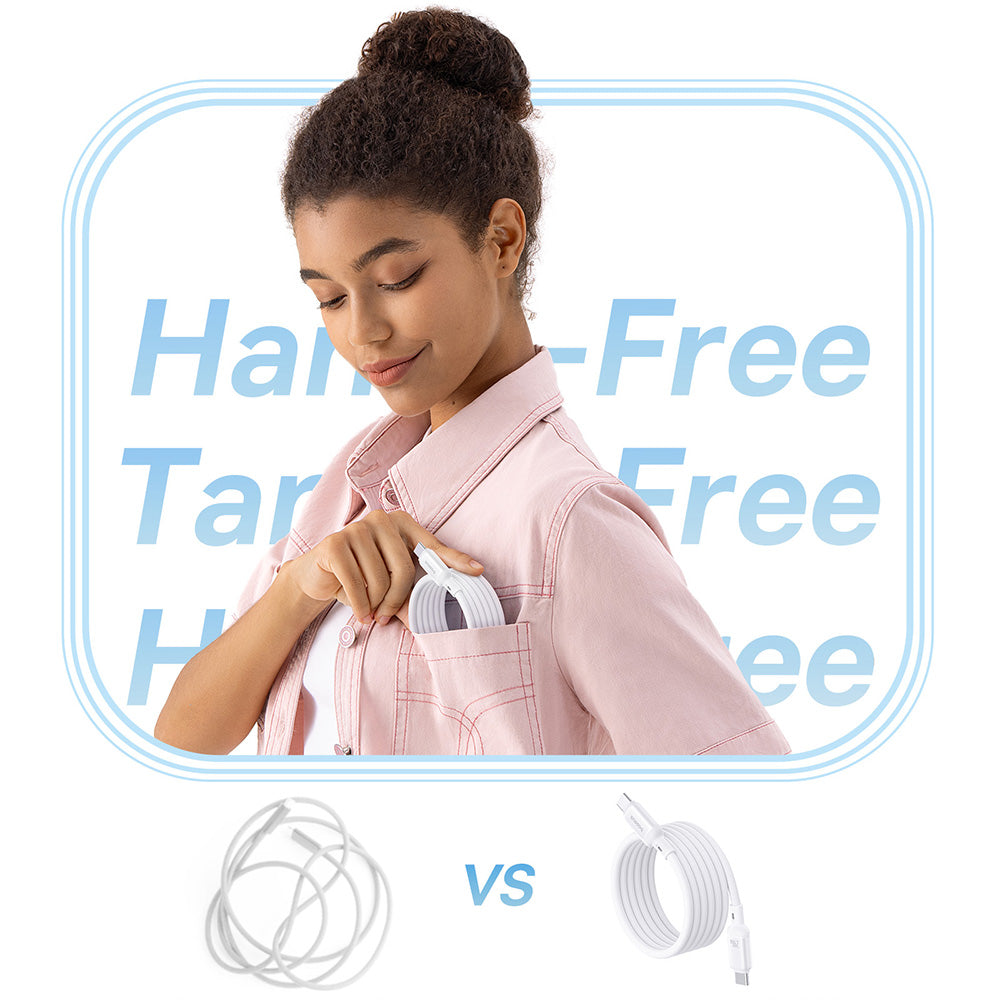 USB-C til USB-C data- og ladekabel Baseus PicoGo, 240W, 1m, Blå P10376800311-00