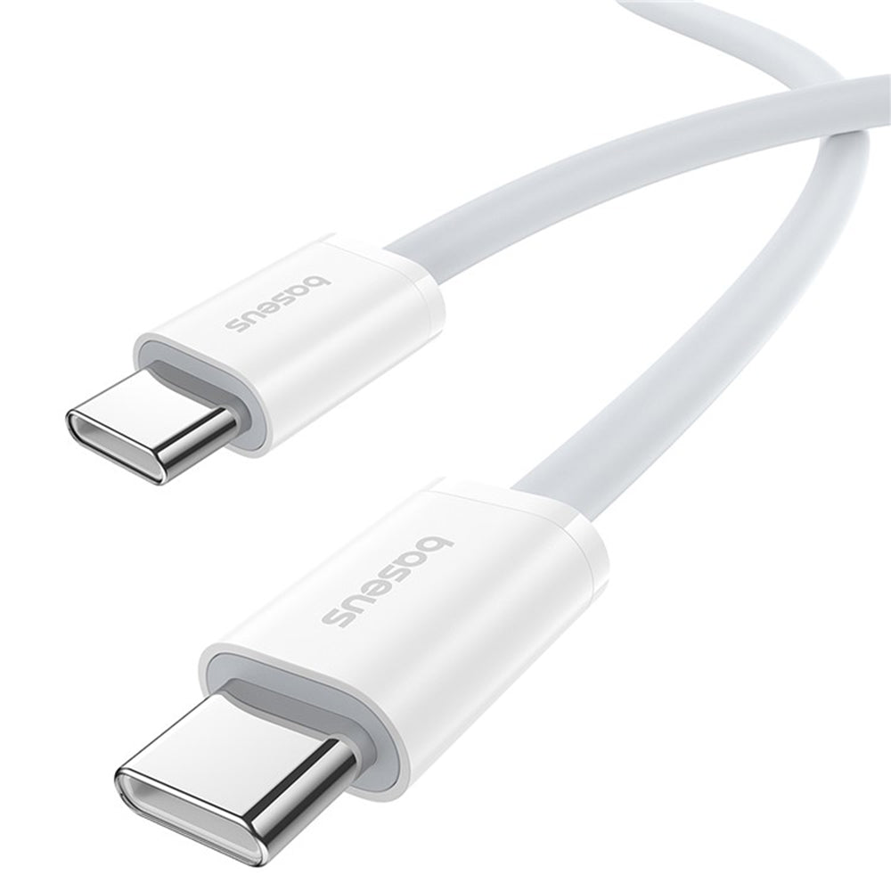 USB-C til USB-C data- og ladekabel Baseus Superior Series 2, 30W, 2m, Hvit P10365200211-01