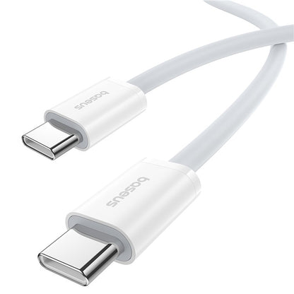 USB-C til USB-C data- og ladekabel Baseus Superior Series 2, 30W, 2m, Hvit P10365200211-01