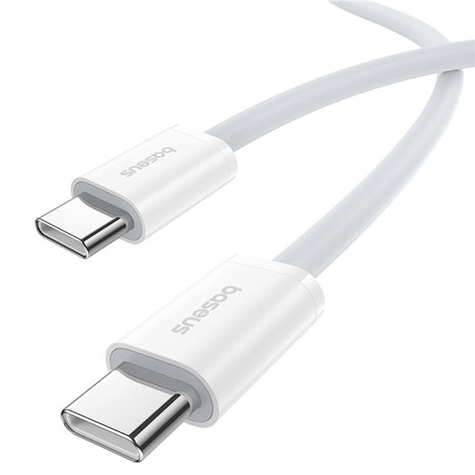 USB-C til USB-C data- og ladekabel Baseus Superior Series 2, 30W, 2m, Hvit P10365200211-01