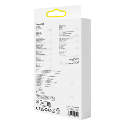 USB-A - USB-C Baseus Explorer data- og ladekabel, 100W, 1m, Lilla CATS010405