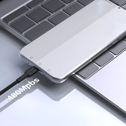 USB-A til USB-C Dudao L9T data- og ladekabel, 100W, 1m, Svart