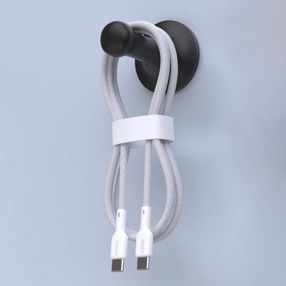 USB-C data- og ladekabel - USB-C Dudao L9C Max, 240W, 2m, Hvit