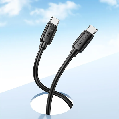 USB-C til USB-C data- og ladekabel HOCO X115, 240W, 1m, Svart