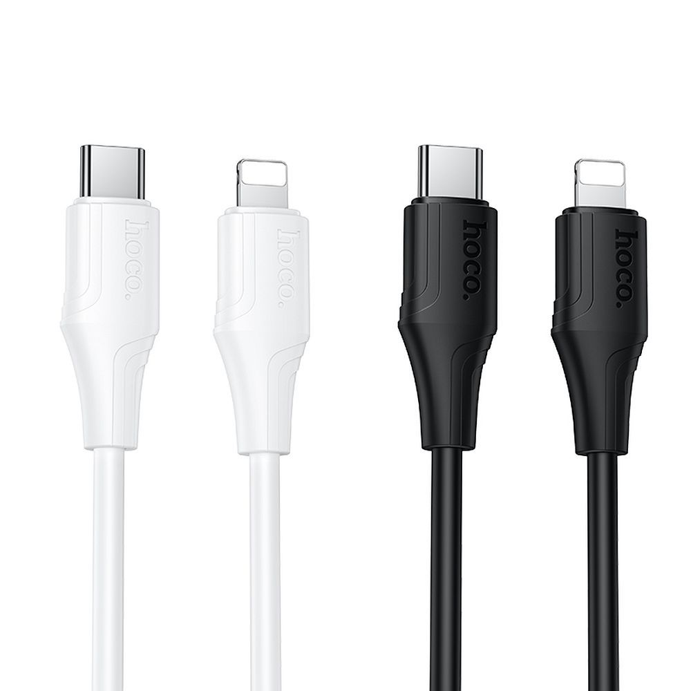 USB-C til Lightning Data- og Ladekabel HOCO X124, 27W, 1m, Svart