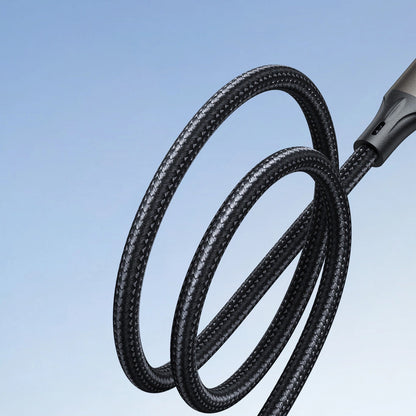 USB-C til USB-C data- og ladekabel Joyroom S-A25 Light-Speed, 100W, 1.2m, Svart