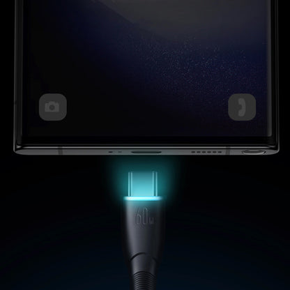 USB-C til USB-C data- og ladekabel Joyroom S-A32, 60W, 1m, Svart