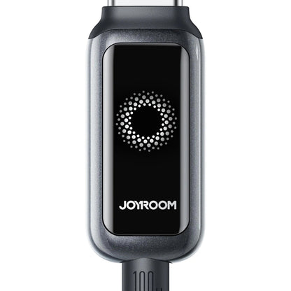 USB-C til USB-C data- og ladekabel Joyroom S-A55 StarFlight Display, 100W, 1.2m, Svart