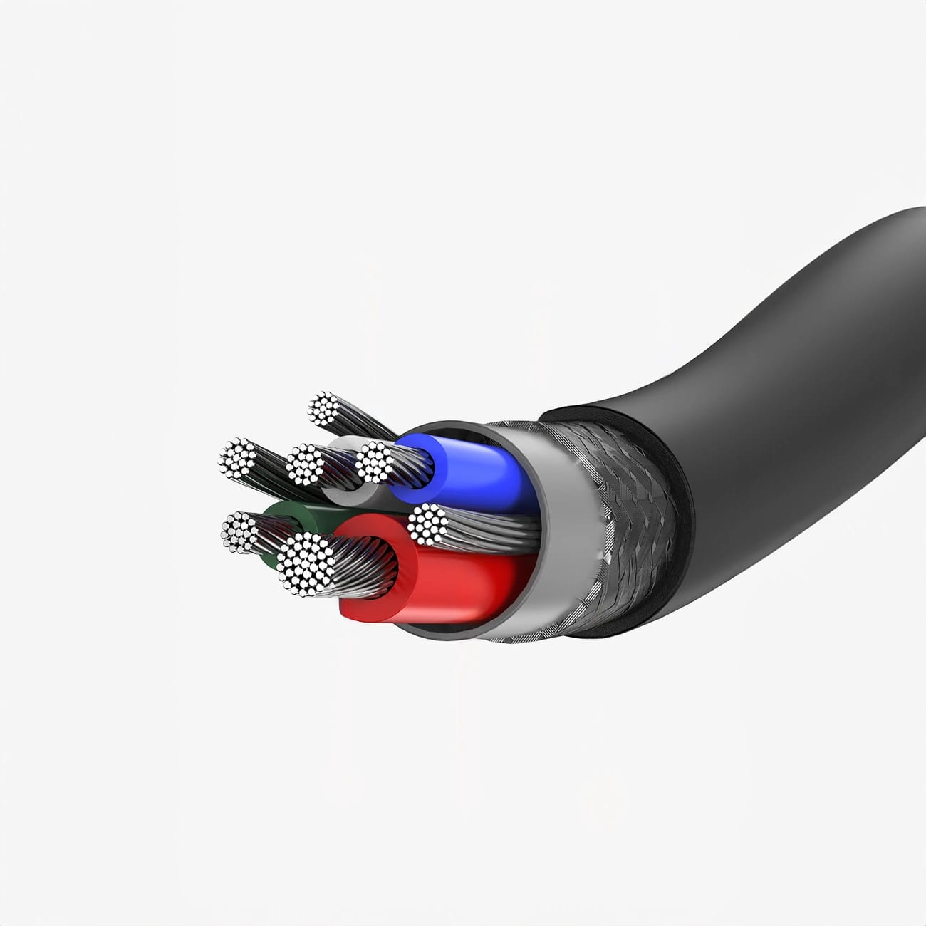 USB-C til USB-C data- og ladekabel UGREEN US300, 100W, 2m, Svart