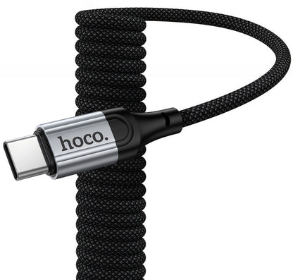 USB-A - USB-C Data- og Ladekabel HOCO X121, 18W, 1.5m, Svart