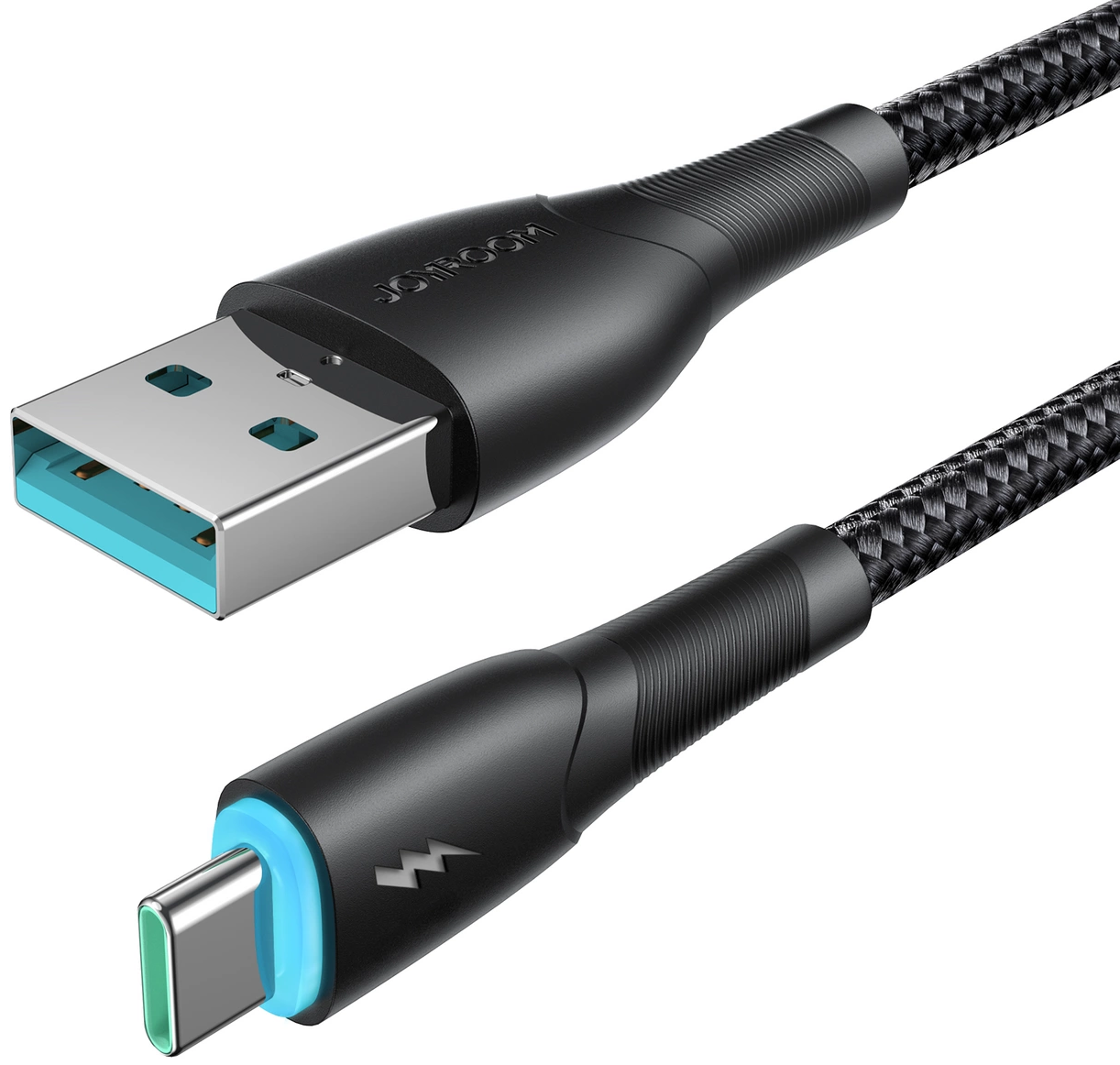 USB-A til USB-C data- og ladekabel Joyroom S-A32, 18W, 1m, Svart