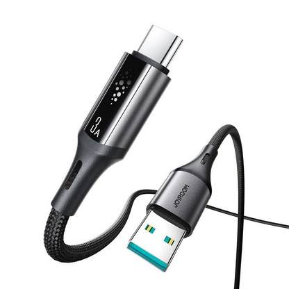 Data- og ladekabel USB-A - USB-C Joyroom S-A60 StarTalk, 18W, 1.2m, Svart