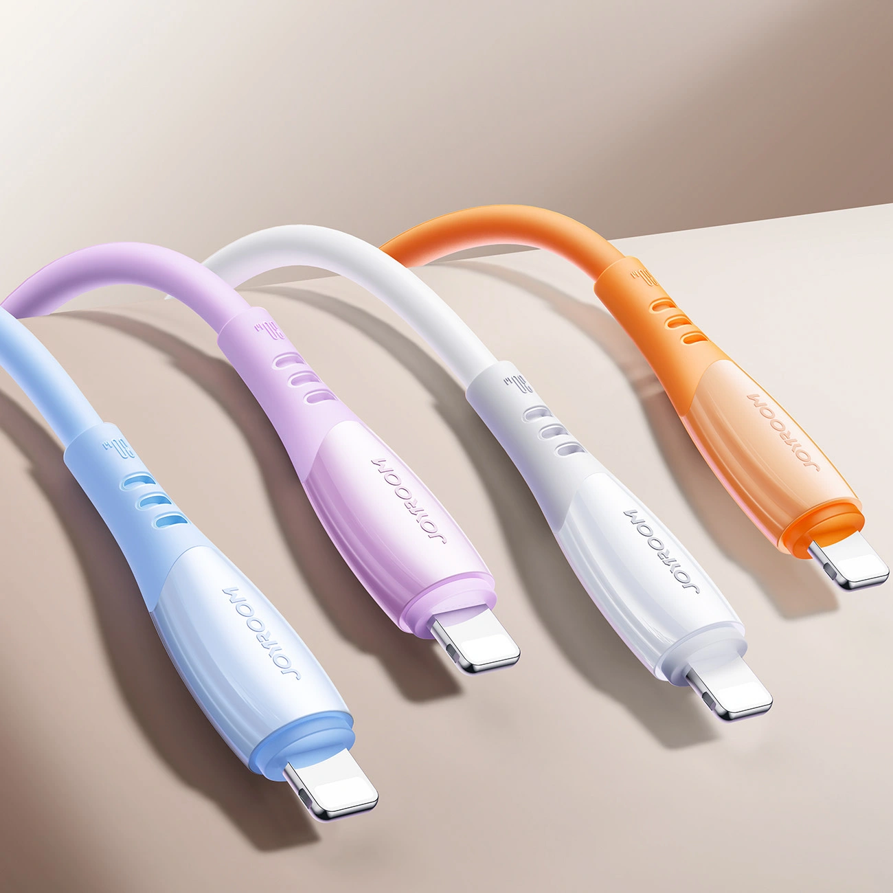 USB-C til Lightning-lade- og datakabel Joyroom S-A59 Vibrant, 30W, 1.2m, Oransje