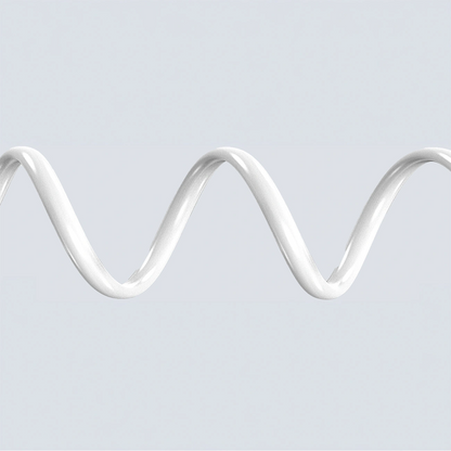 USB-C til USB-C data- og ladekabel Dudao L25SC, 60W, 2m, Hvit