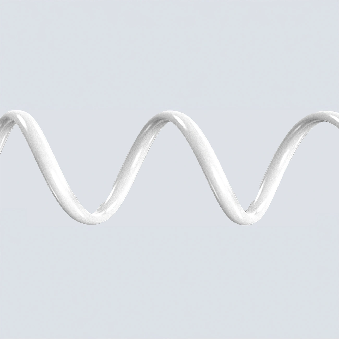 USB-A til USB-C data- og ladekabel Dudao L25ST, 100W, 1m, Hvit