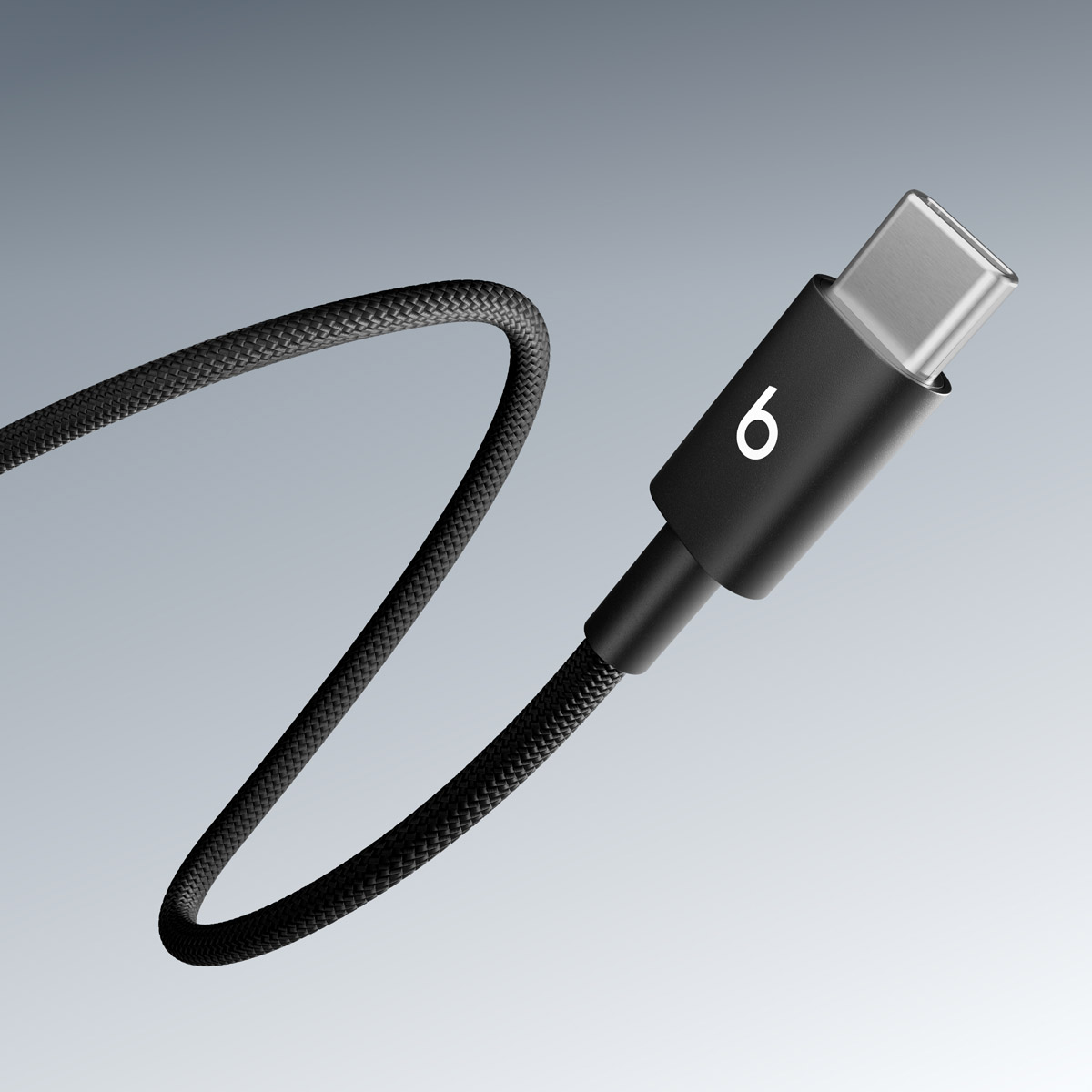 USB-C til USB-C Beats data- og ladekabel, 1.5m, Svart MDGA4ZM/A