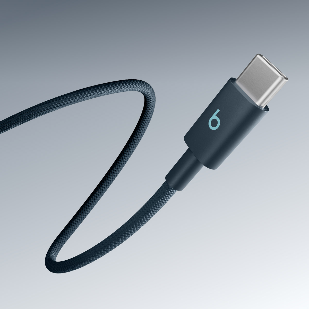 USB-C til USB-C Beats data- og ladekabel, 1.5m, Blå MDGE4ZM/A