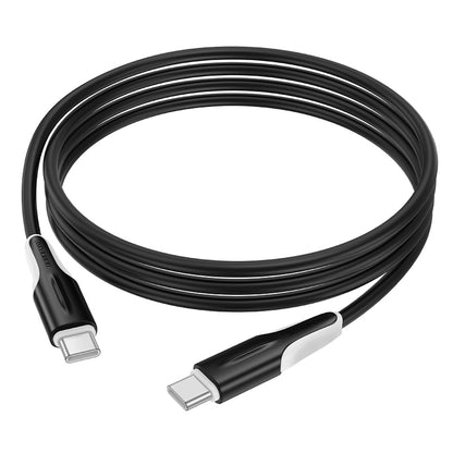 USB-C Data- og Ladekabel - USB-C Borofone BX119 New, 60W, 1m, Svart