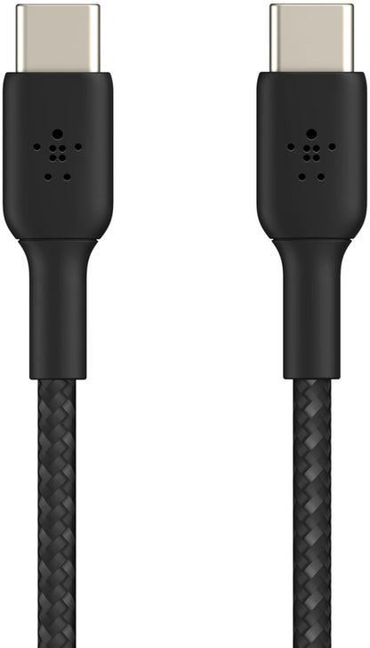 USB-C data- og ladekabel - USB-C Belkin BoostCharge Pro, 60W, 2m, svart CAB004bt2MBK