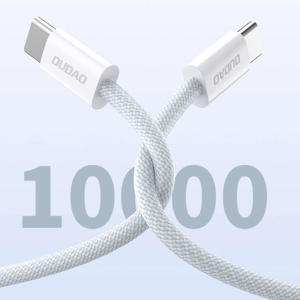 USB-C Data- og ladekabel - USB-C Dudao L6C, 30W, 2m, Blå