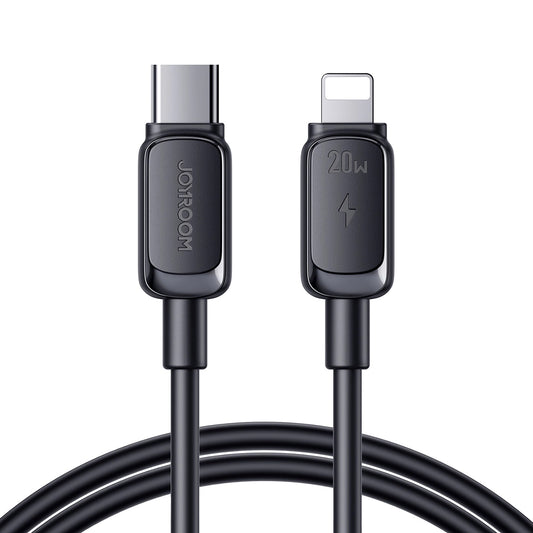 USB-C til Lightning-lade- og datakabel Joyroom A14, 20W, 1.2m, Svart