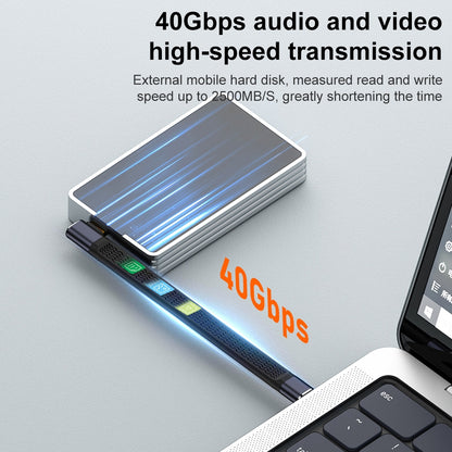 USB-C til USB-C OEM Angled 8K Video Version 2 data- og ladekabel, 240W, 0.15m, Svart