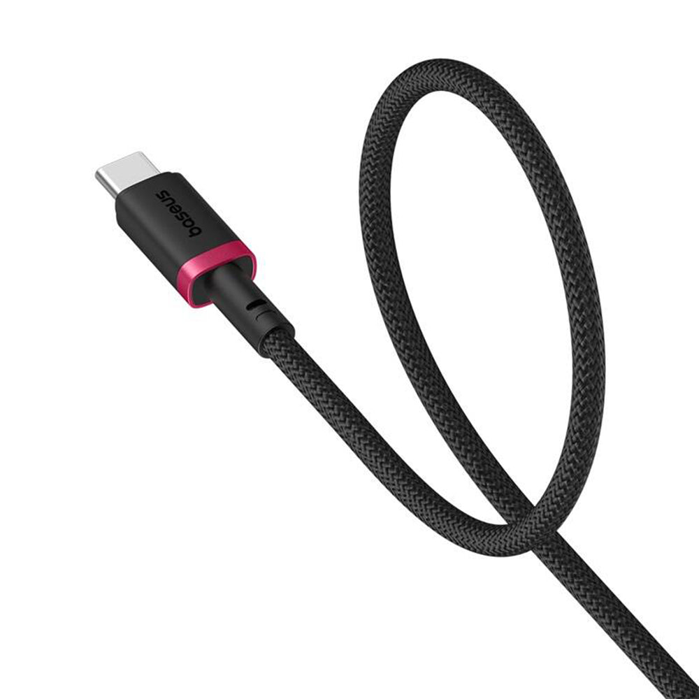 USB-A til USB-C Baseus Dura Series data- og ladekabel, 60W, 2m, Rød P10377802U01-03
