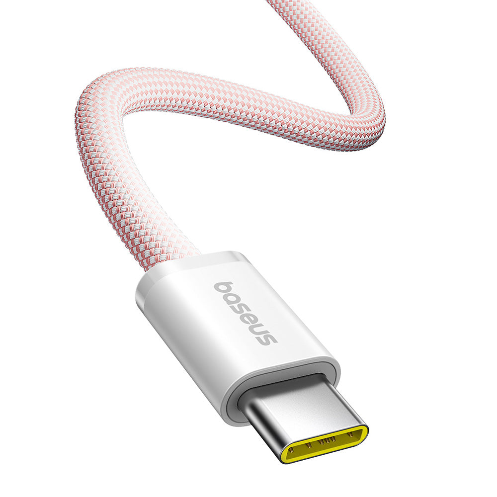 USB-C til USB-C data- og ladekabel Baseus Dynamic 4 Series, 100W, 1m, Rosa P10381400411-00
