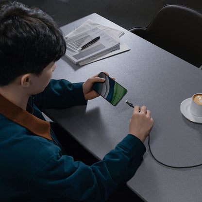 USB-C - USB-C Baseus Gem data- og ladekabel, 100W, 2m, Svart P10373000111-01
