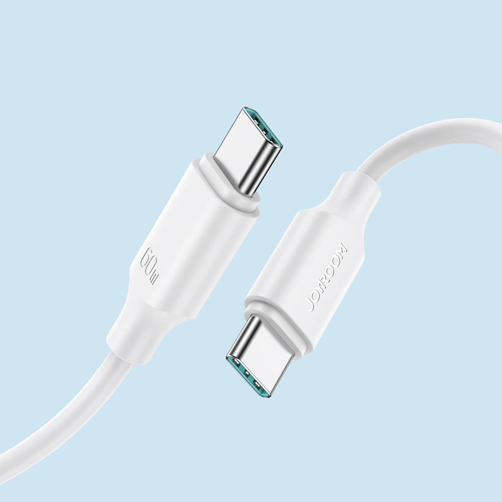 USB-C til USB-C data- og ladekabel Joyroom S-A9, 60W, 1m, Hvit