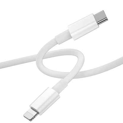 USB-C til Lightning data- og ladekabel WiWu Wi-C008, 30W, 1.2m, Hvit