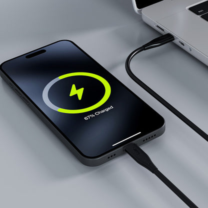 USB-C Data- og Ladekabel - USB-C Allity. AUC-02, 100W, 2m, Svart
