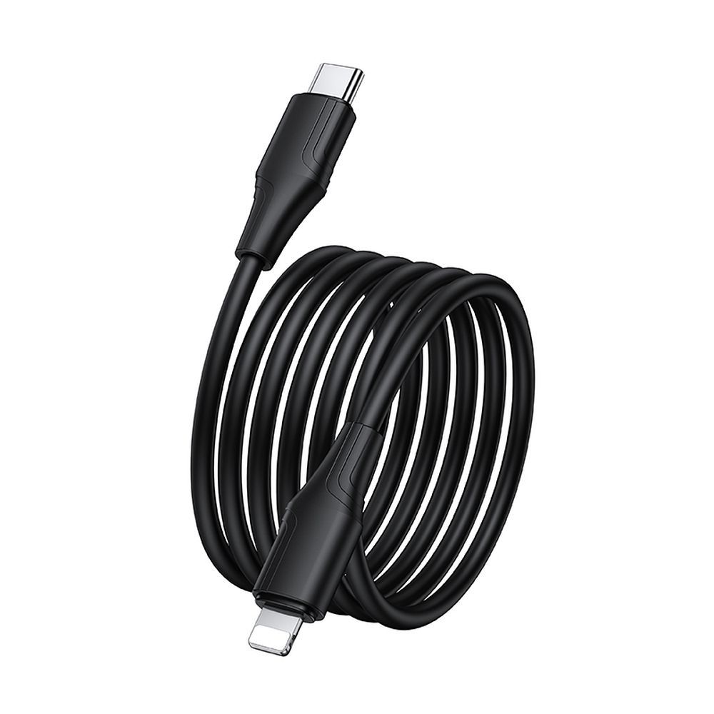 USB-C til Lightning Data- og Ladekabel HOCO X124, 27W, 1m, Svart