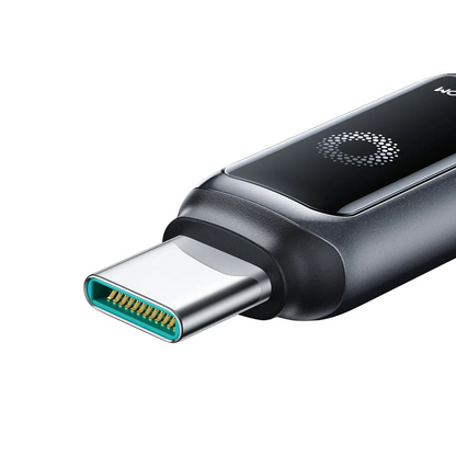 USB-C til Lightning Joyroom S-A55 StarFlight Display data- og ladekabel, 30W, 1.2m, Svart
