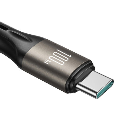 USB-C til USB-C data- og ladekabel Joyroom S-A25 Light-Speed, 100W, 1.2m, Svart