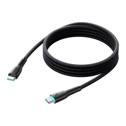 USB-C til USB-C data- og ladekabel Joyroom S-A32, 60W, 1m, Svart