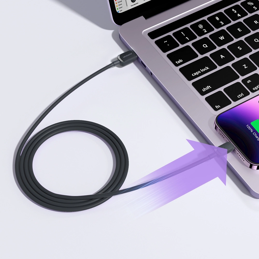 USB-A til Lightning data- og ladekabel Joyroom S-A14, 18W, 1,2m, svart