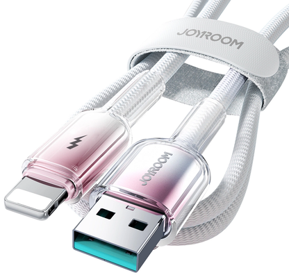 USB-A til Lightning data- og ladekabel Joyroom S-A42, 18W, 1,2m, hvit